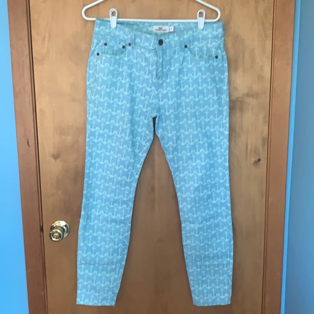 Vineyard vines blue anchor jean perfect condition